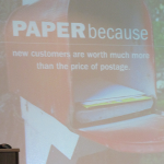 The Power of Paper…it’s personal…it’s profitable…it’s sustainable…it’s preferred
